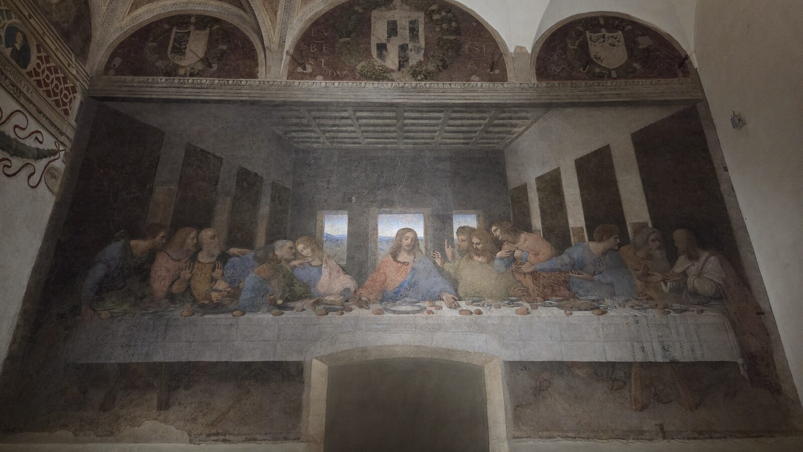 Leonardo's Last Supper mural