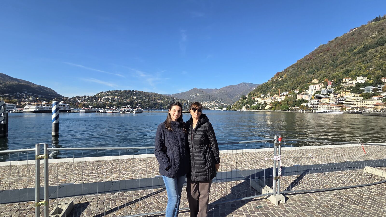 By the shore of Lake Como