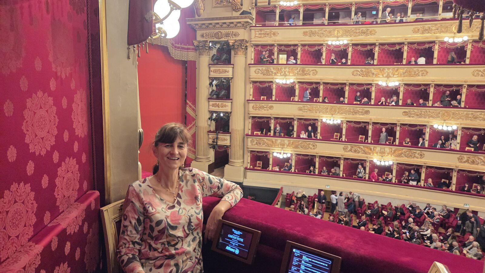 La Scala on the night of Così fan tutte