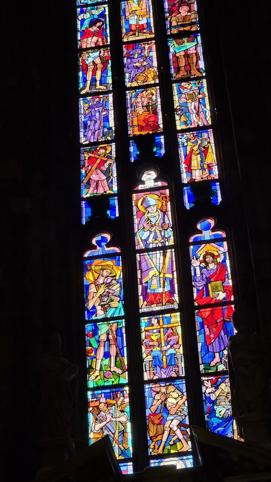 Stained-glass windows of the Duomo