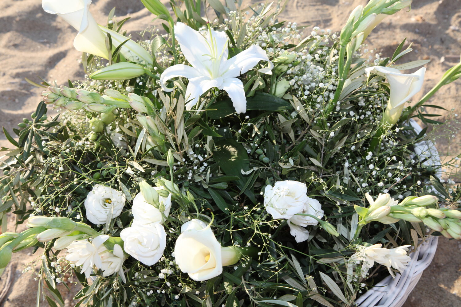 The bridal bouquet