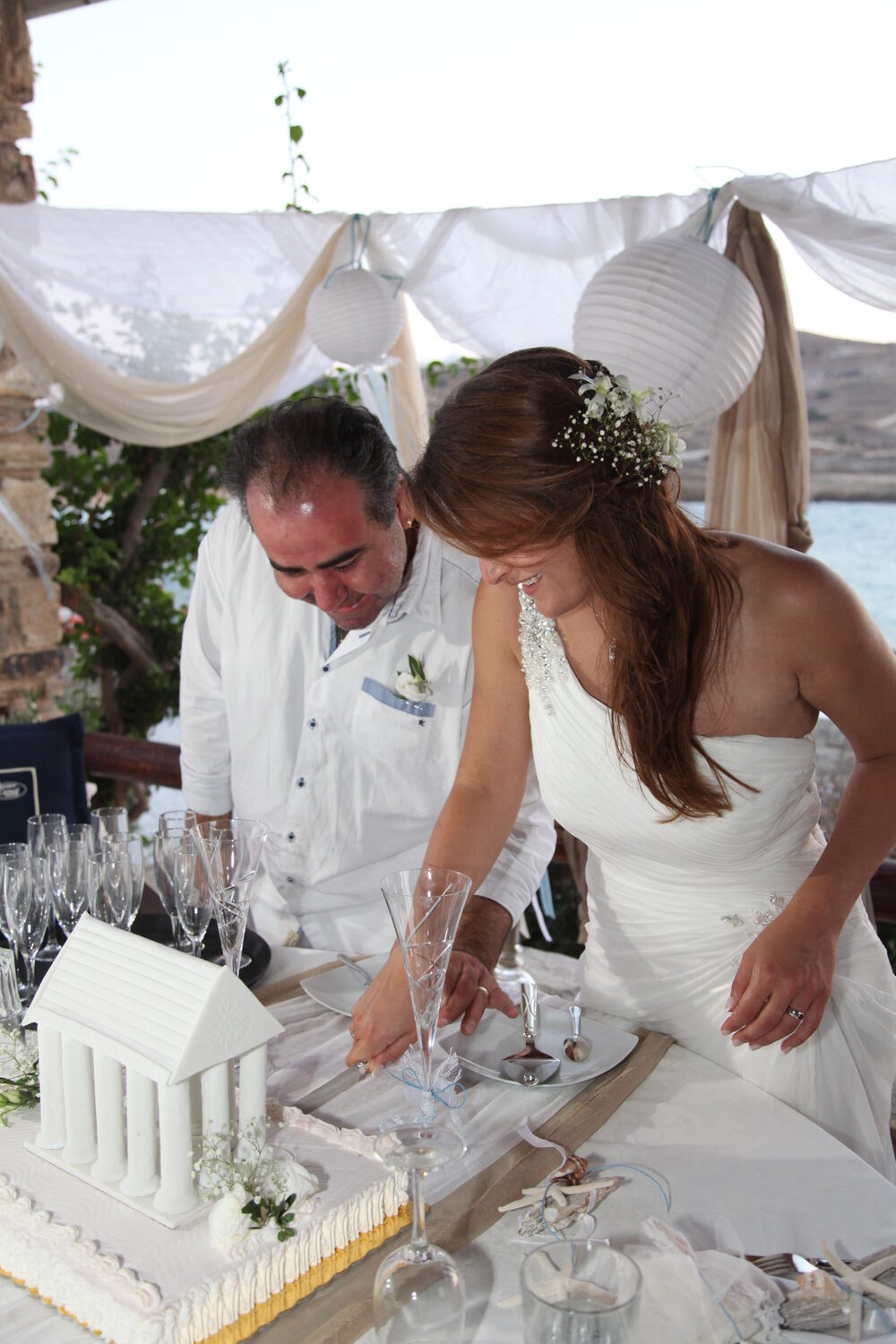 Cutting the Parthenon cake