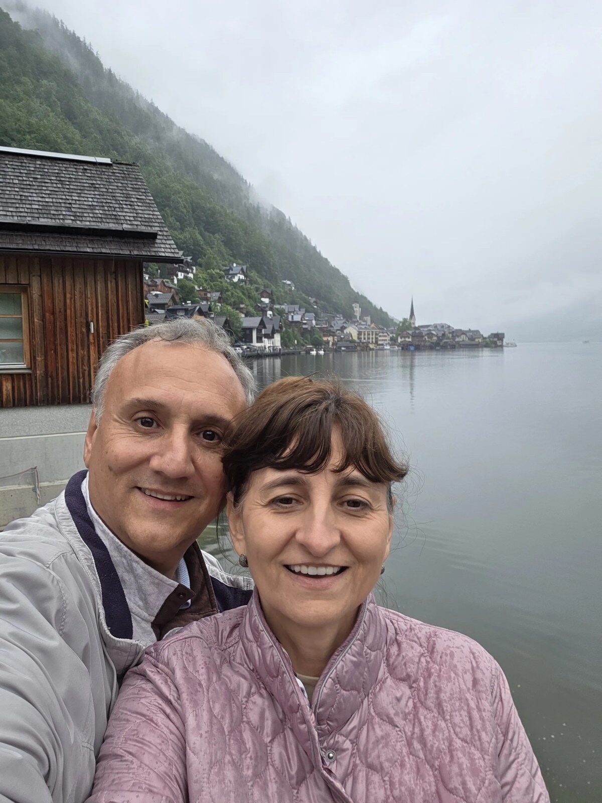 Us, in the Hallstatt mist