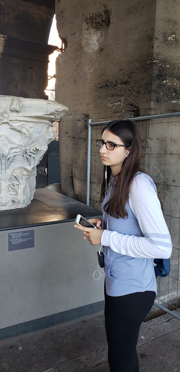An arch of the Colosseum