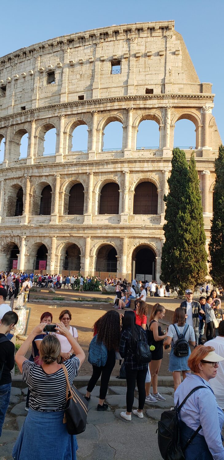 The Colosseum from outside