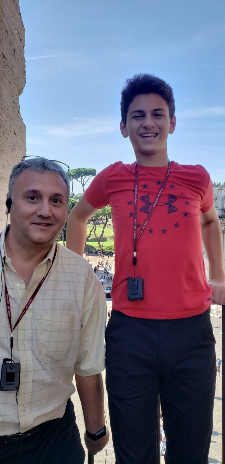 Inside the Colosseum