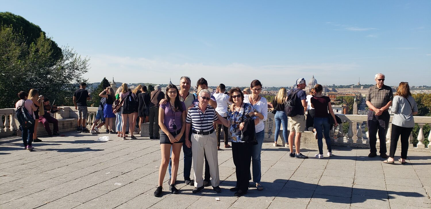The family above the Forum