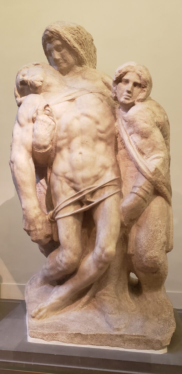 A Michelangelo sculpture