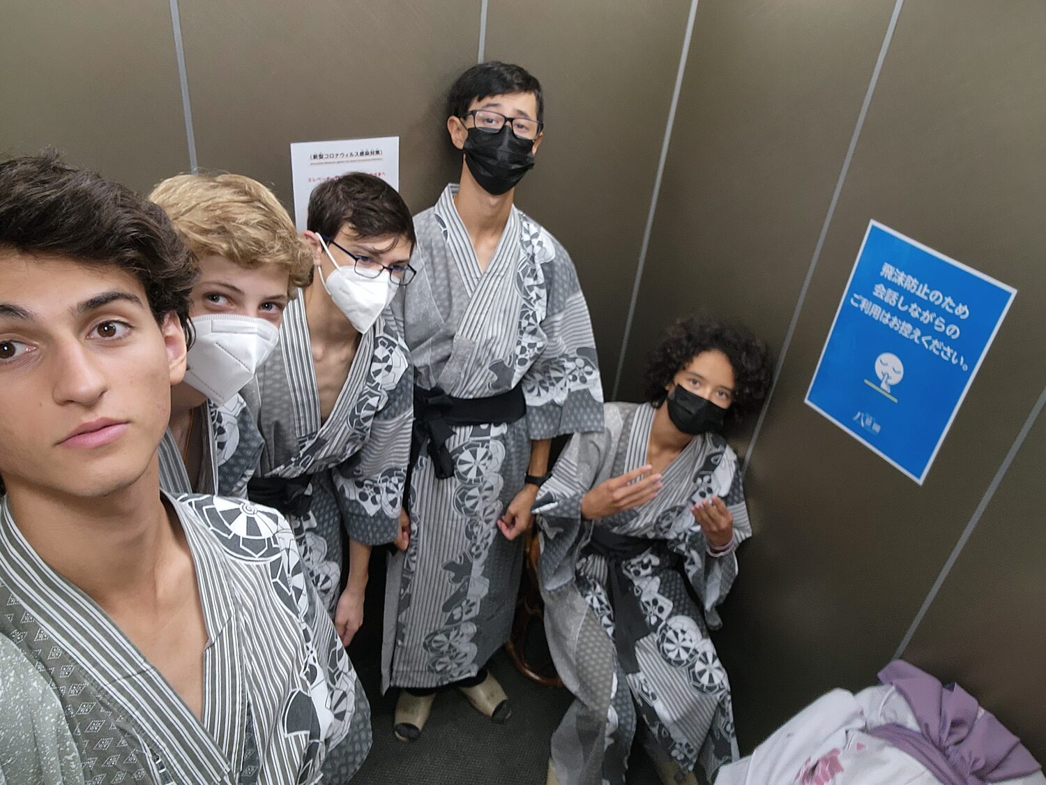 The boys in yukata