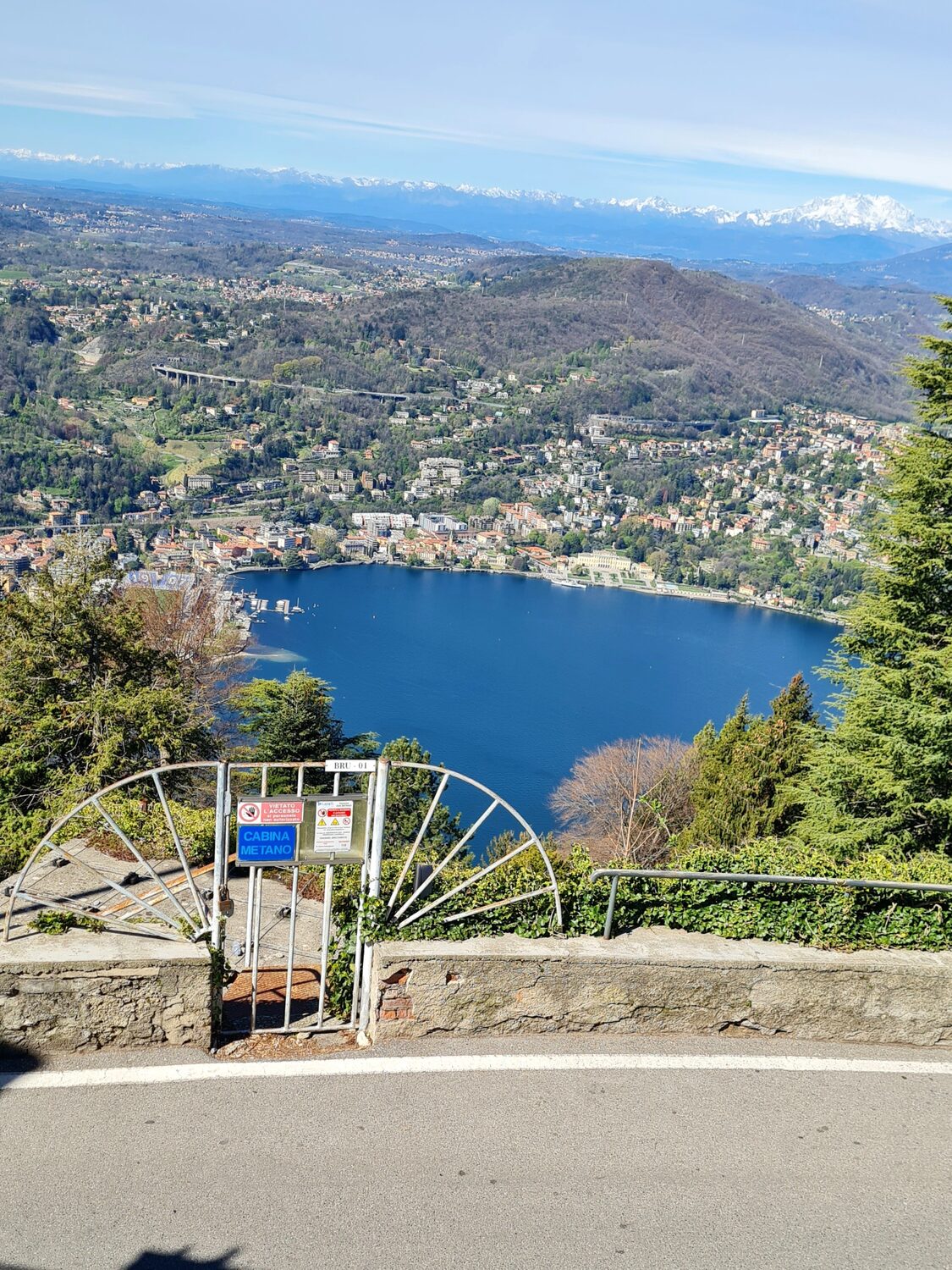 Lake Como seen from Brunate