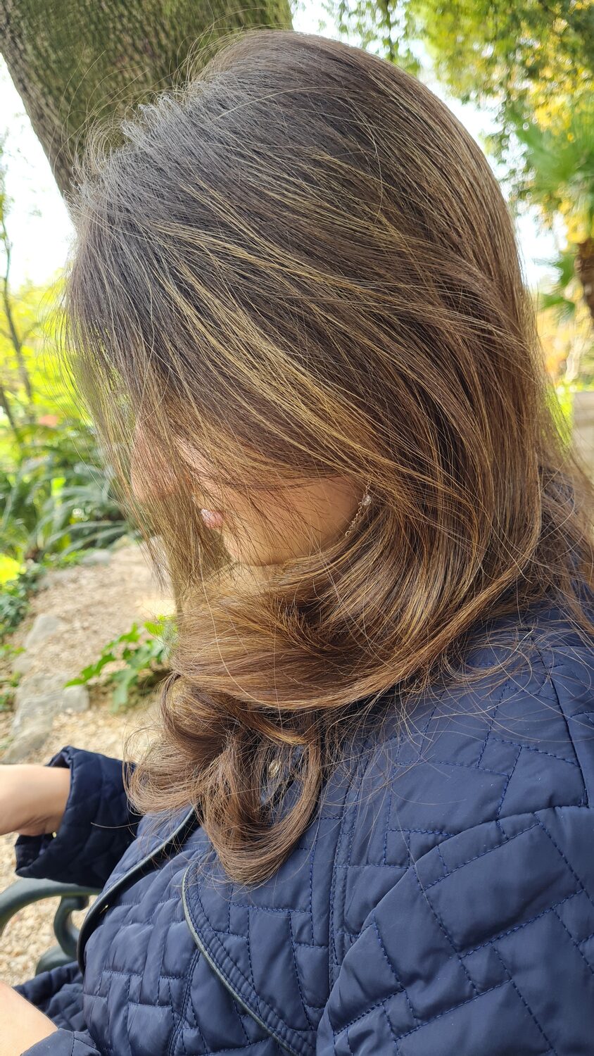 Maritza in the garden