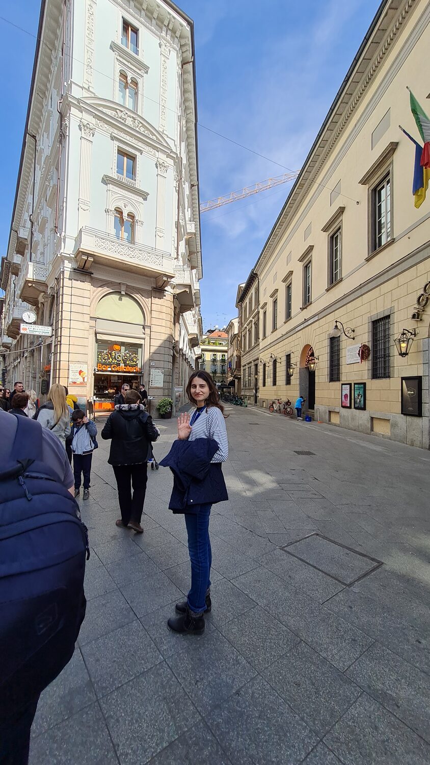 A street in central Milan