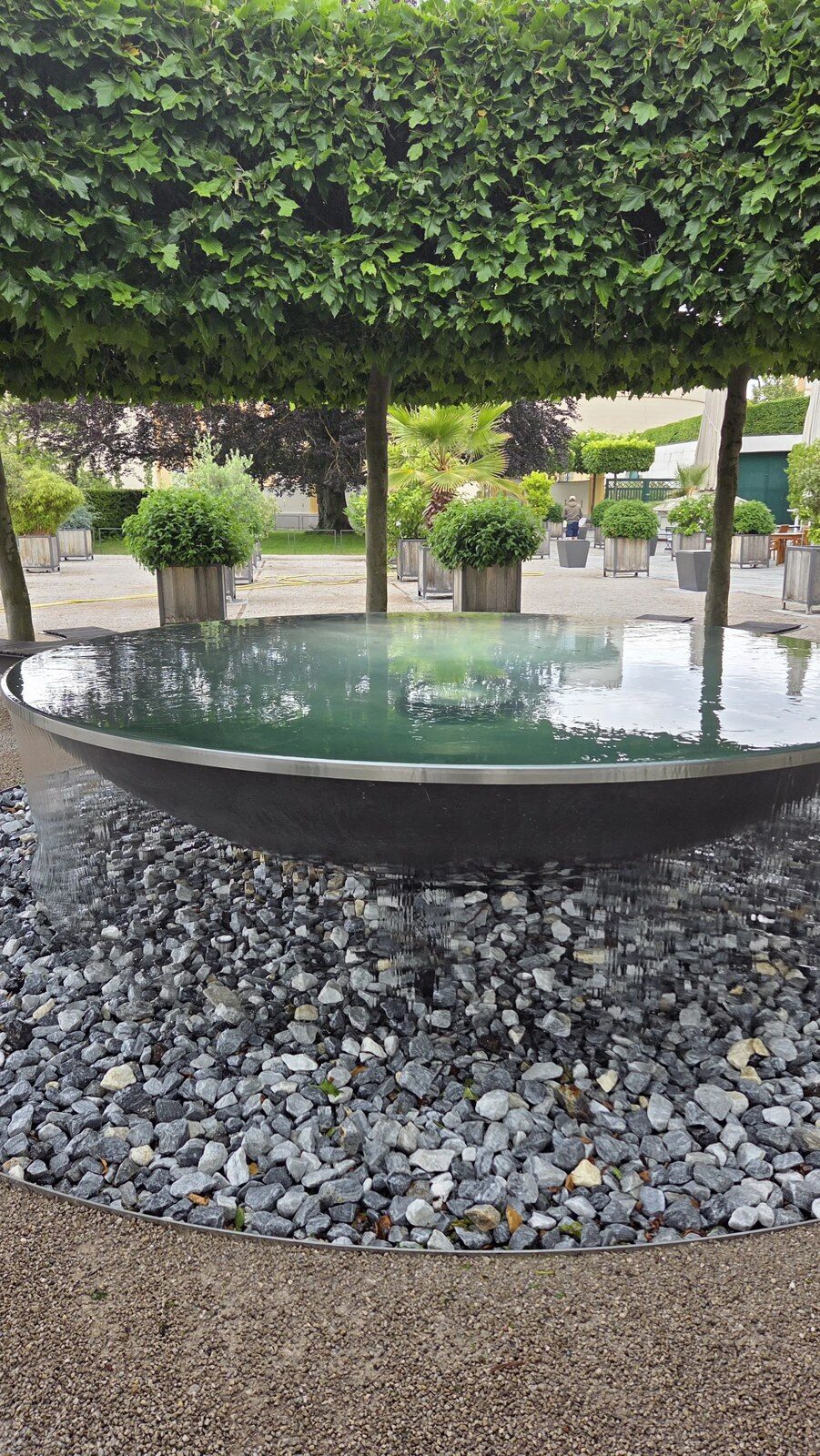 The garden water-mirror at Melk
