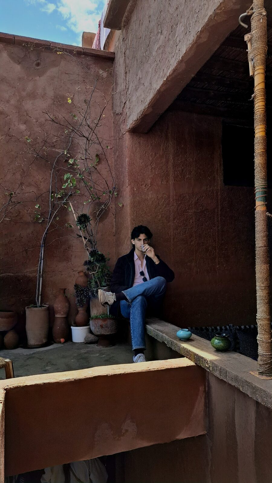 Inside a Berber house