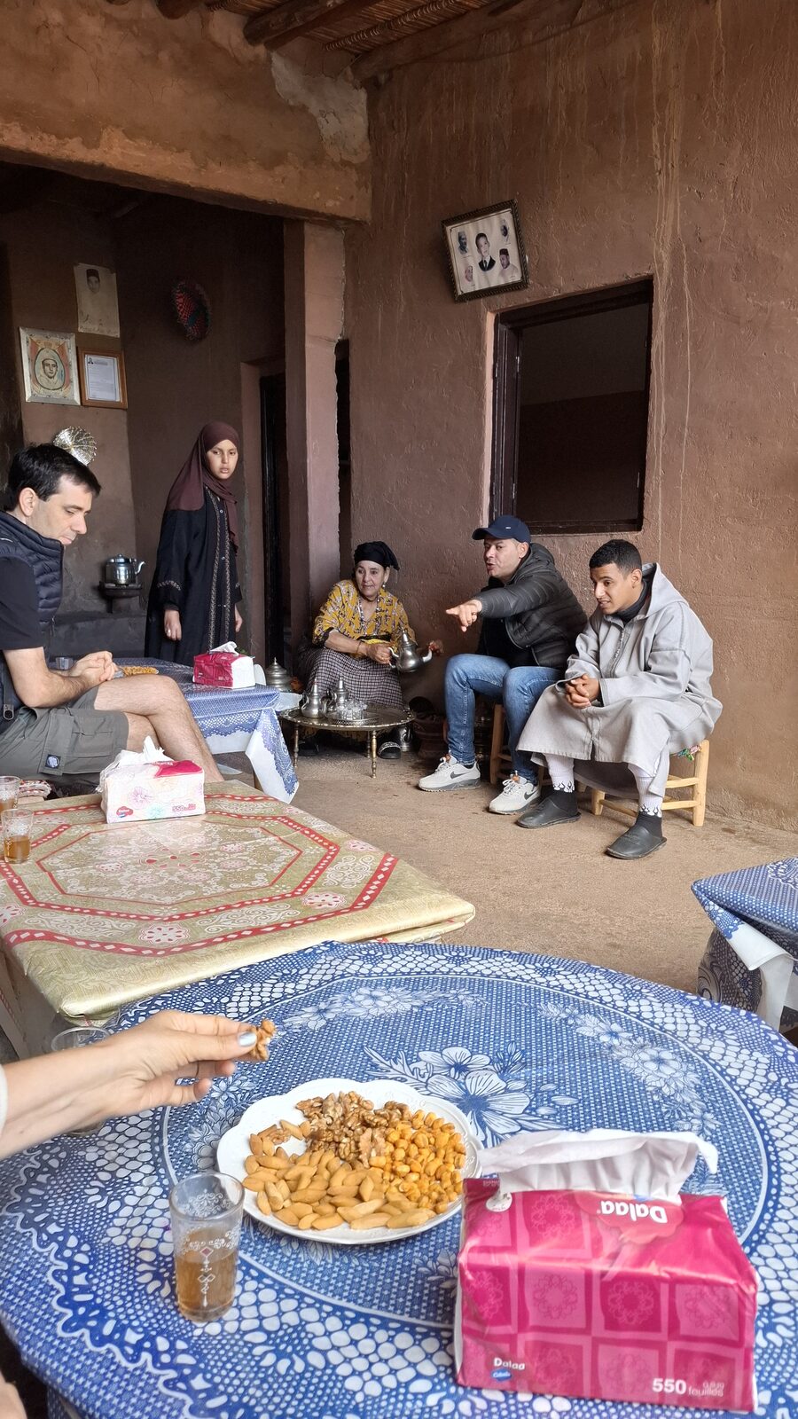 Berber lunch in the Ourika valley