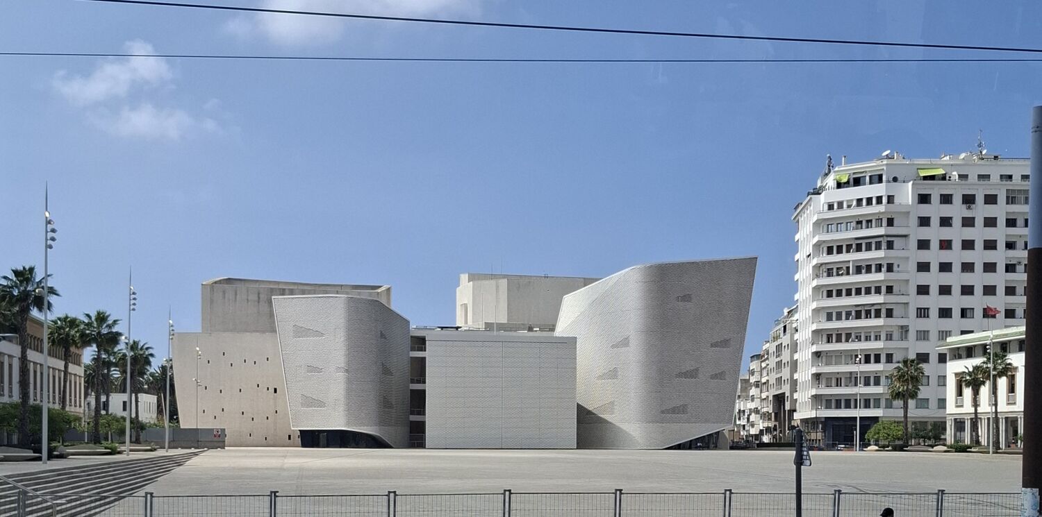 Contemporary architecture in Casablanca