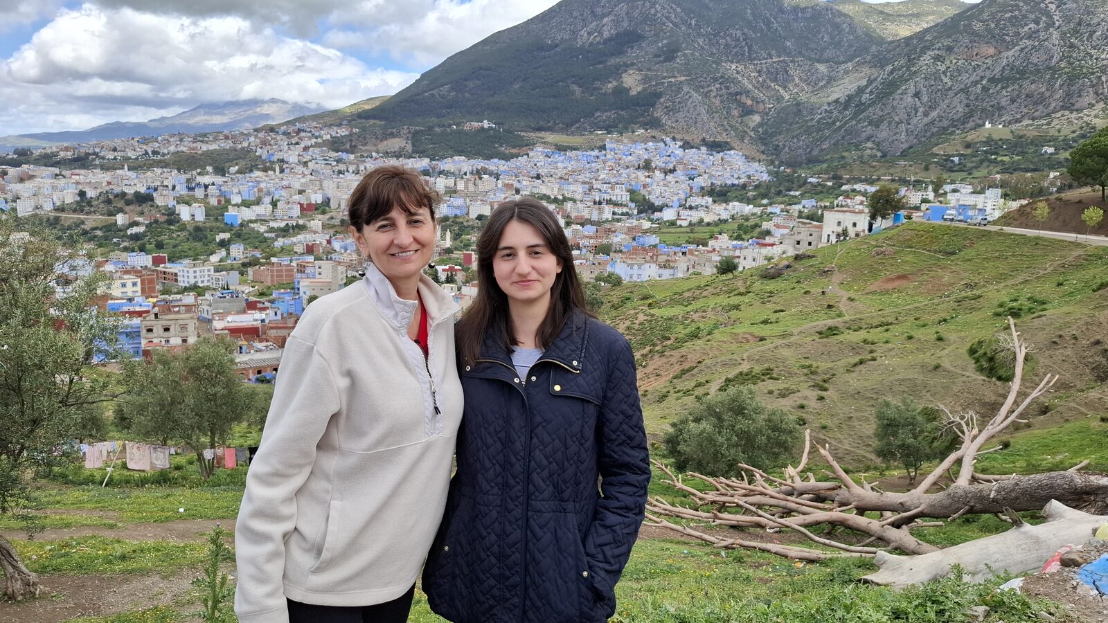 Chefchaouen from the hillside