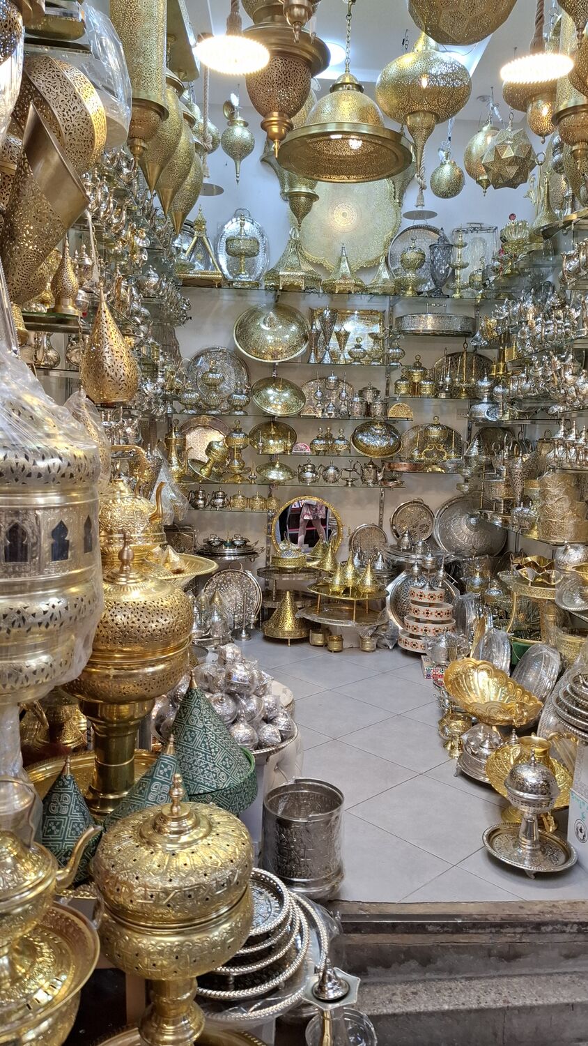 A brass and lantern workshop