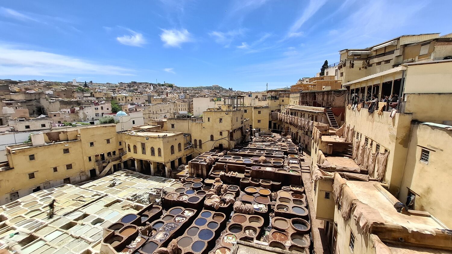 The Chouara tanneries in Fez