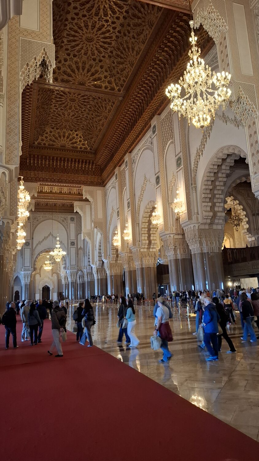 The prayer hall
