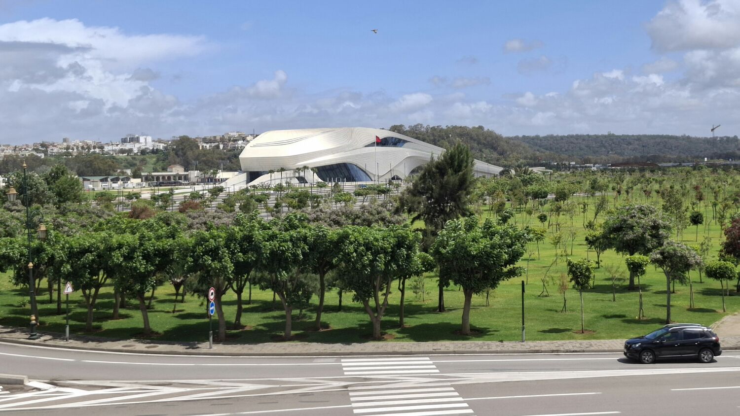 The Grand Théâtre of Rabat