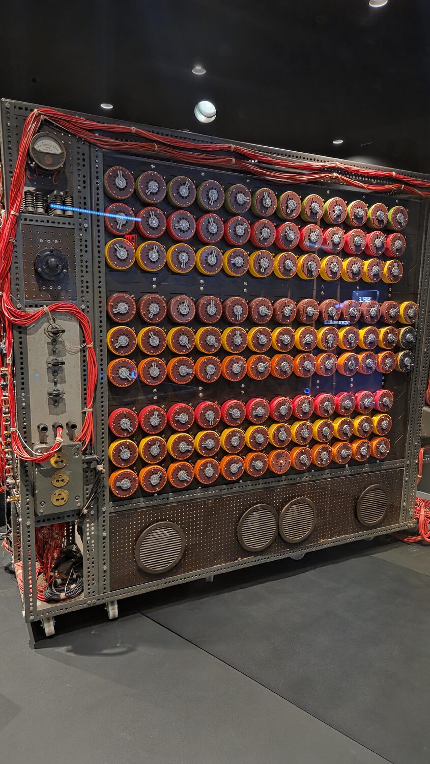 A Turing-Welchman Bombe machine