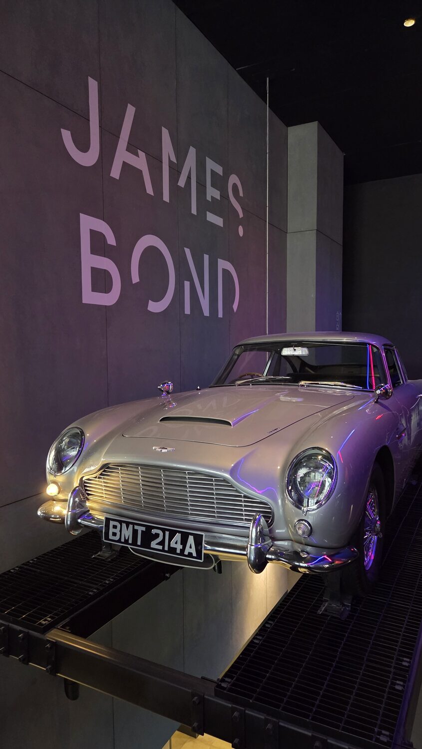 The James Bond Aston Martin DB5