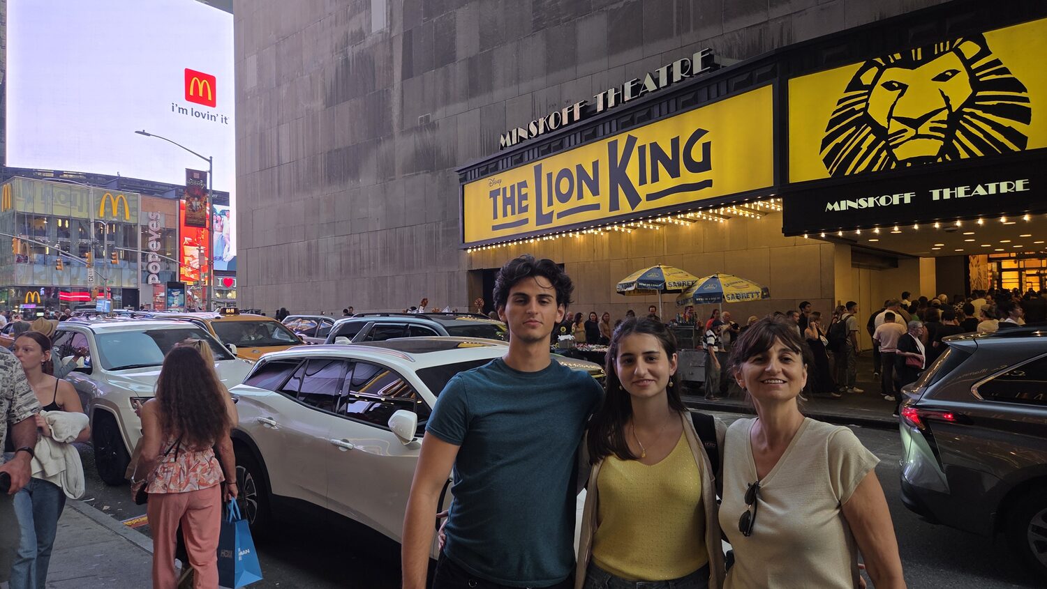 The Lion King at the Minskoff Theatre