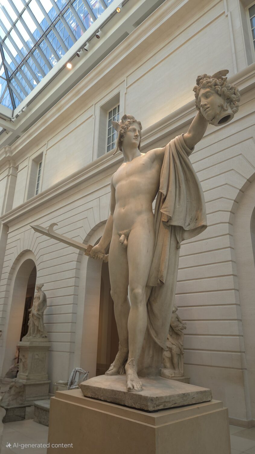 Canova's Perseus with the Head of Medusa