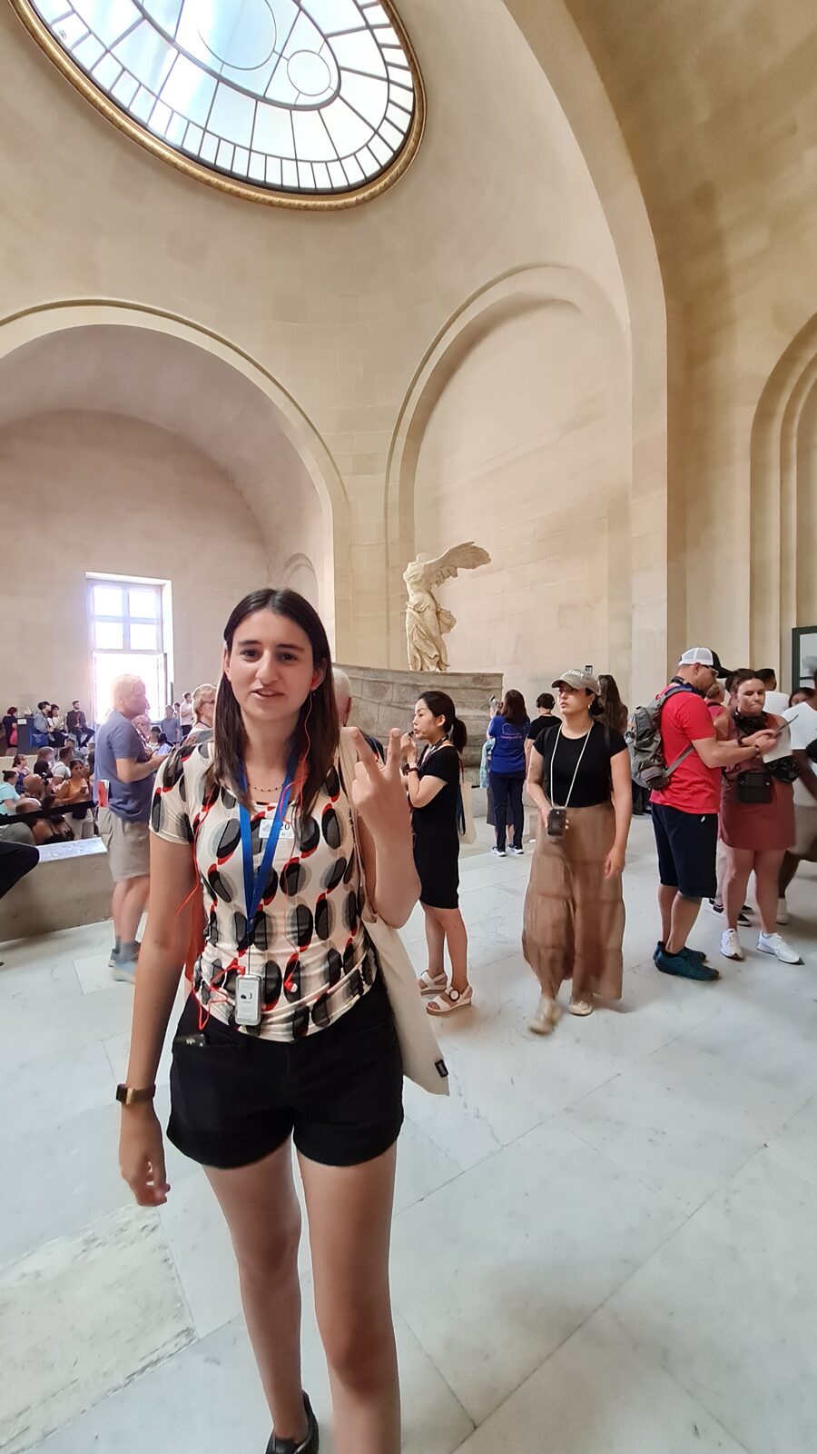A gallery in the Louvre