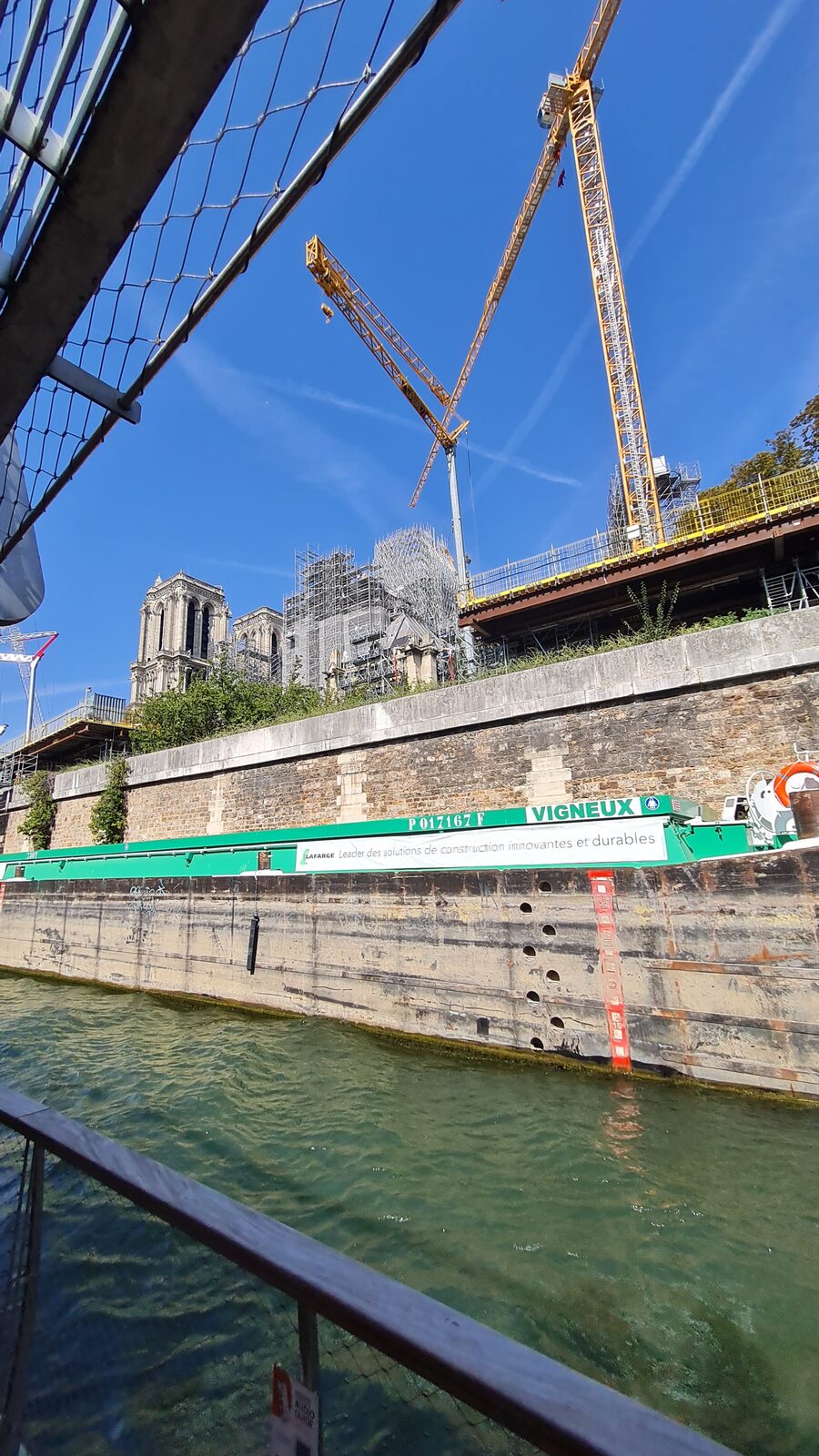 On the Seine cruise