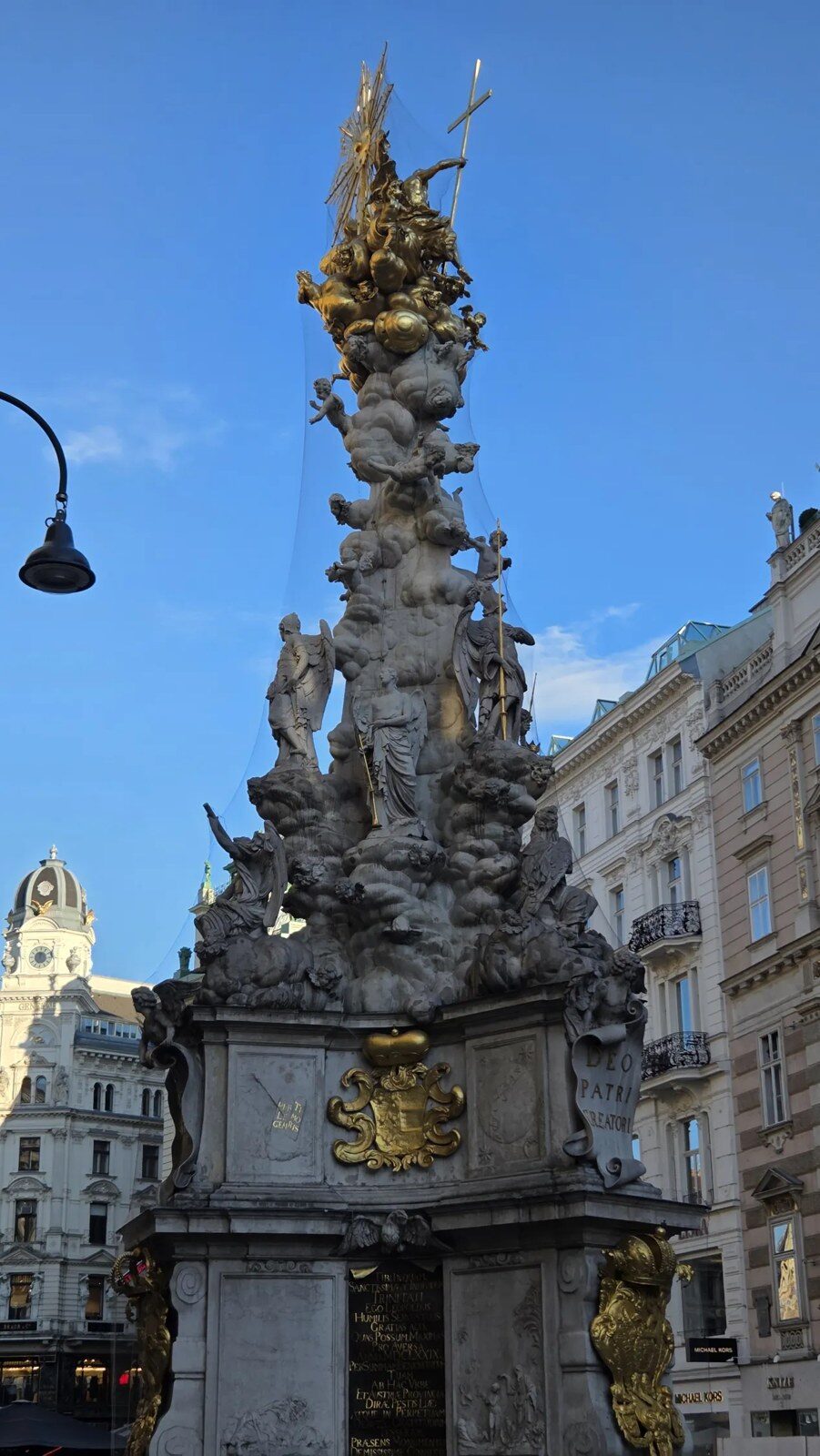 The Plague Column on the Graben
