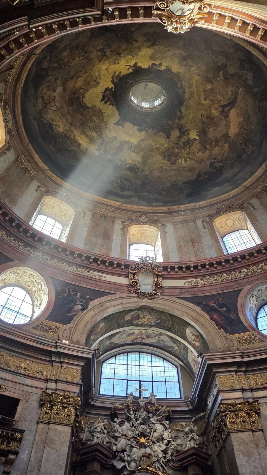Rottmayr's painted dome