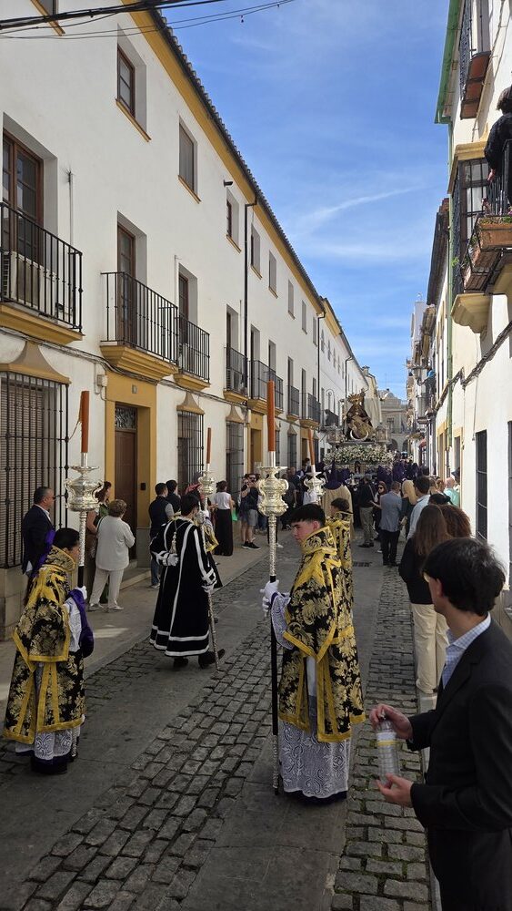 A Semana Santa procession in Ronda