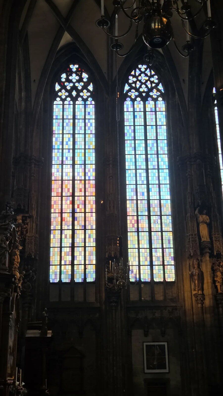 Post-war stained glass